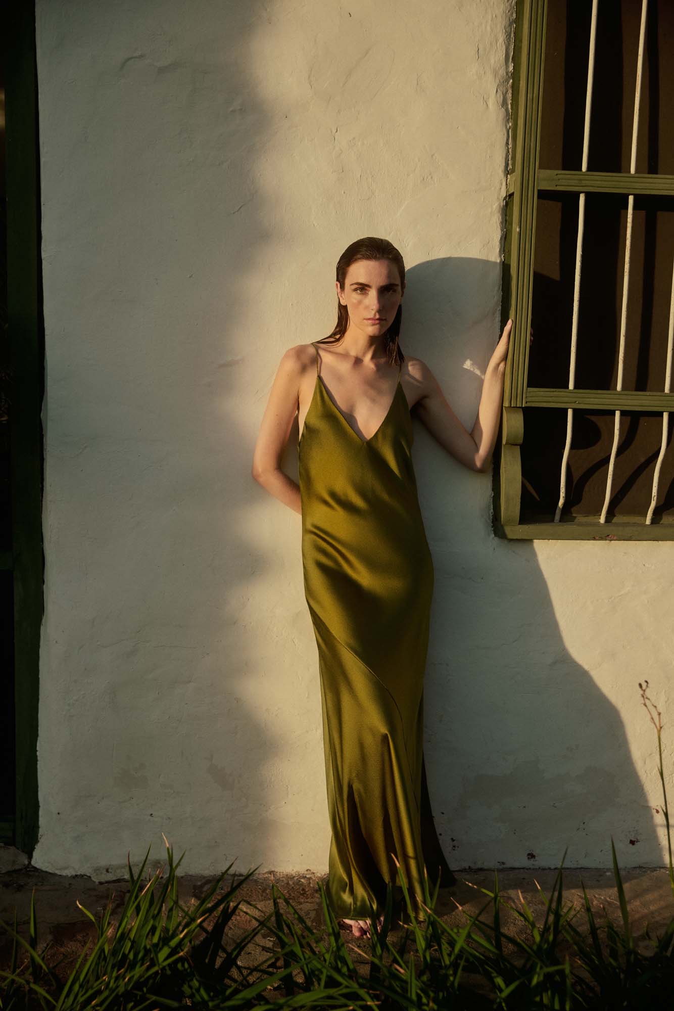 Vestido Cauce Verde