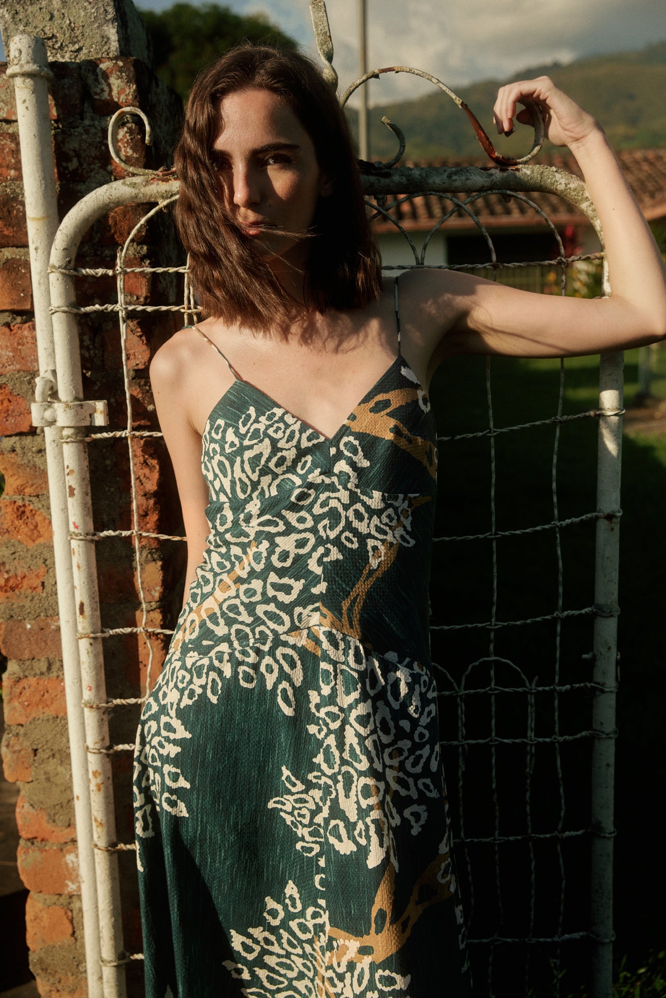 Vestido Eclipse Jardín Marino
