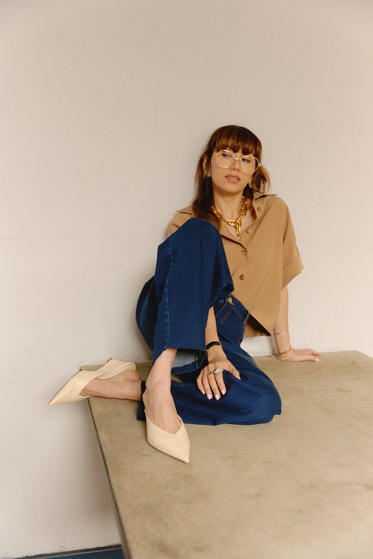 Camisa Odette Khaki