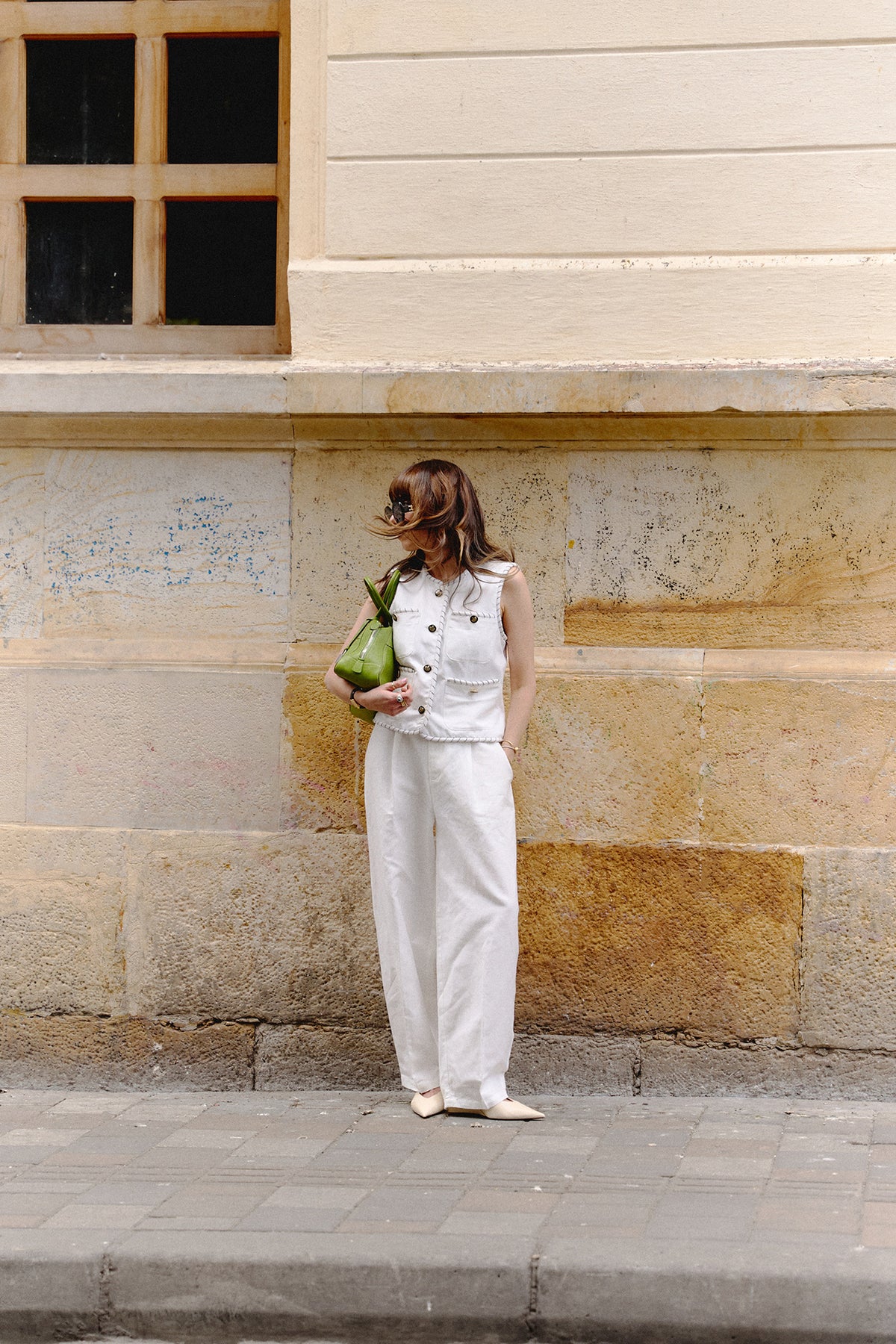 Pantalón Romy Ivory
