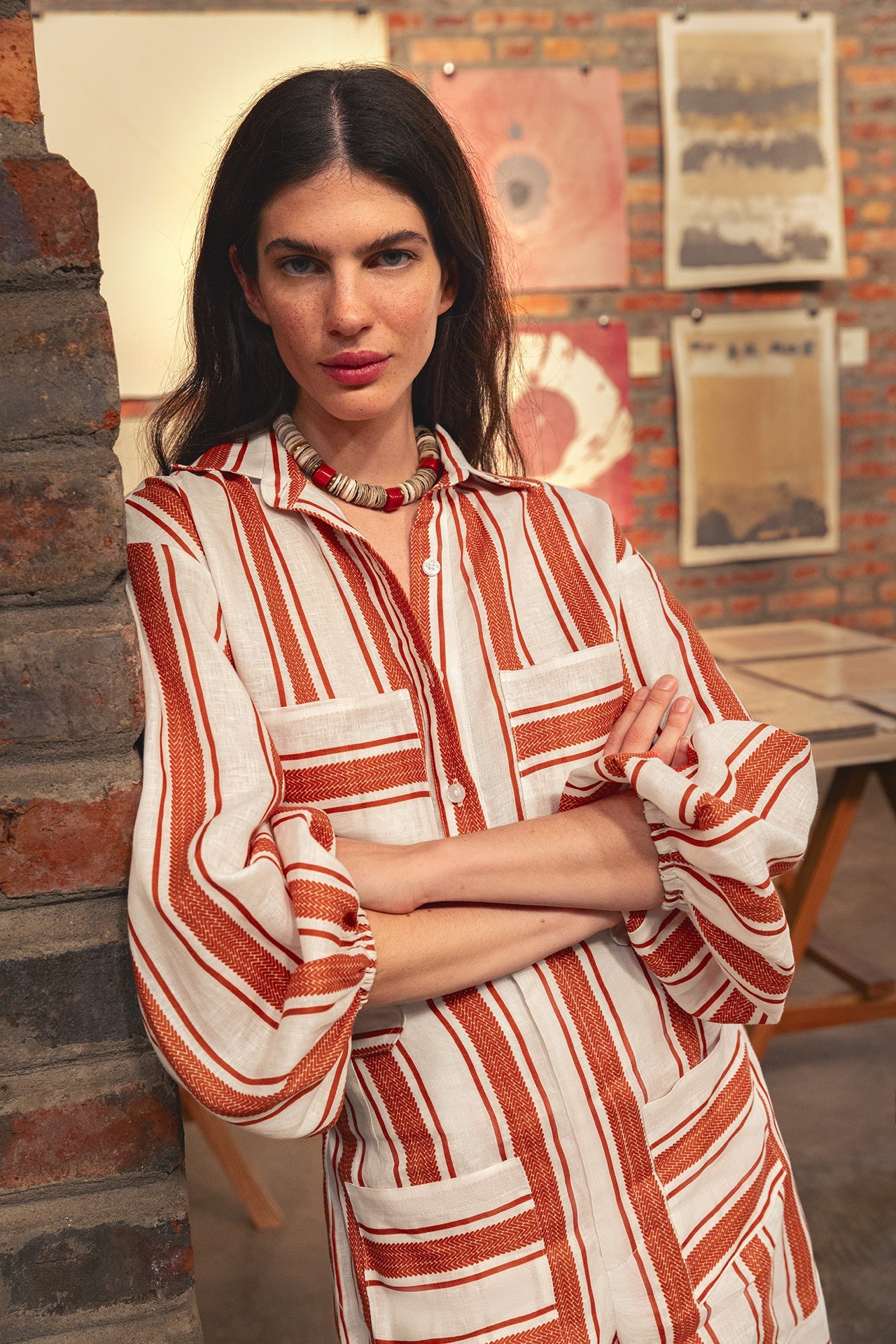 Camisa Monarca Ginger Biscuit