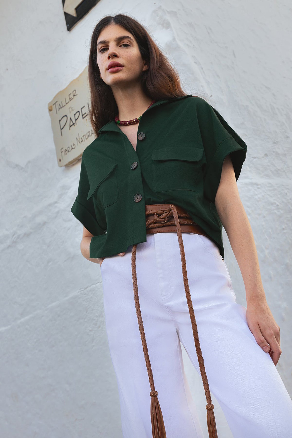 Camisa Perseus Verde Jade
