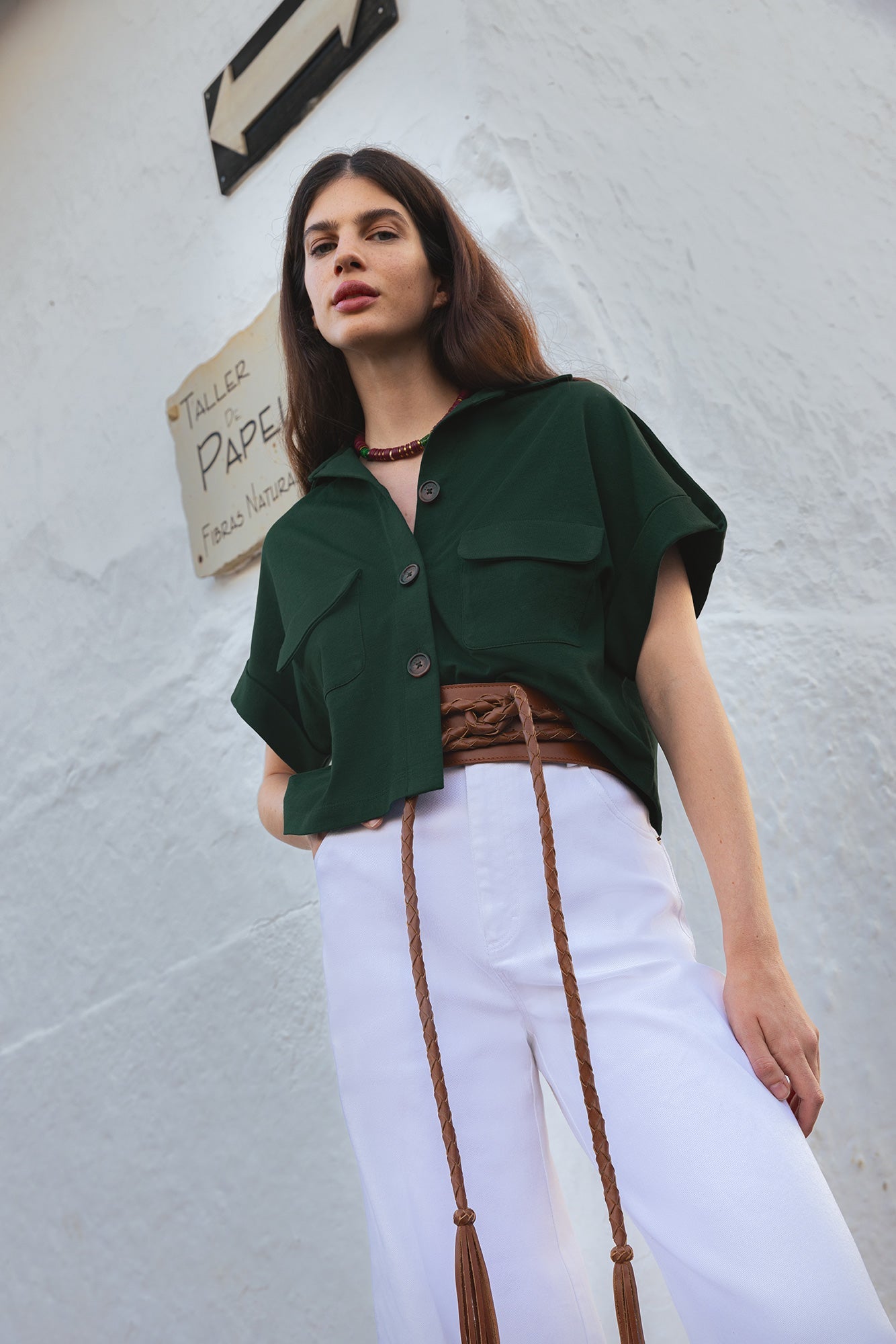 Camisa Perseus Verde Jade