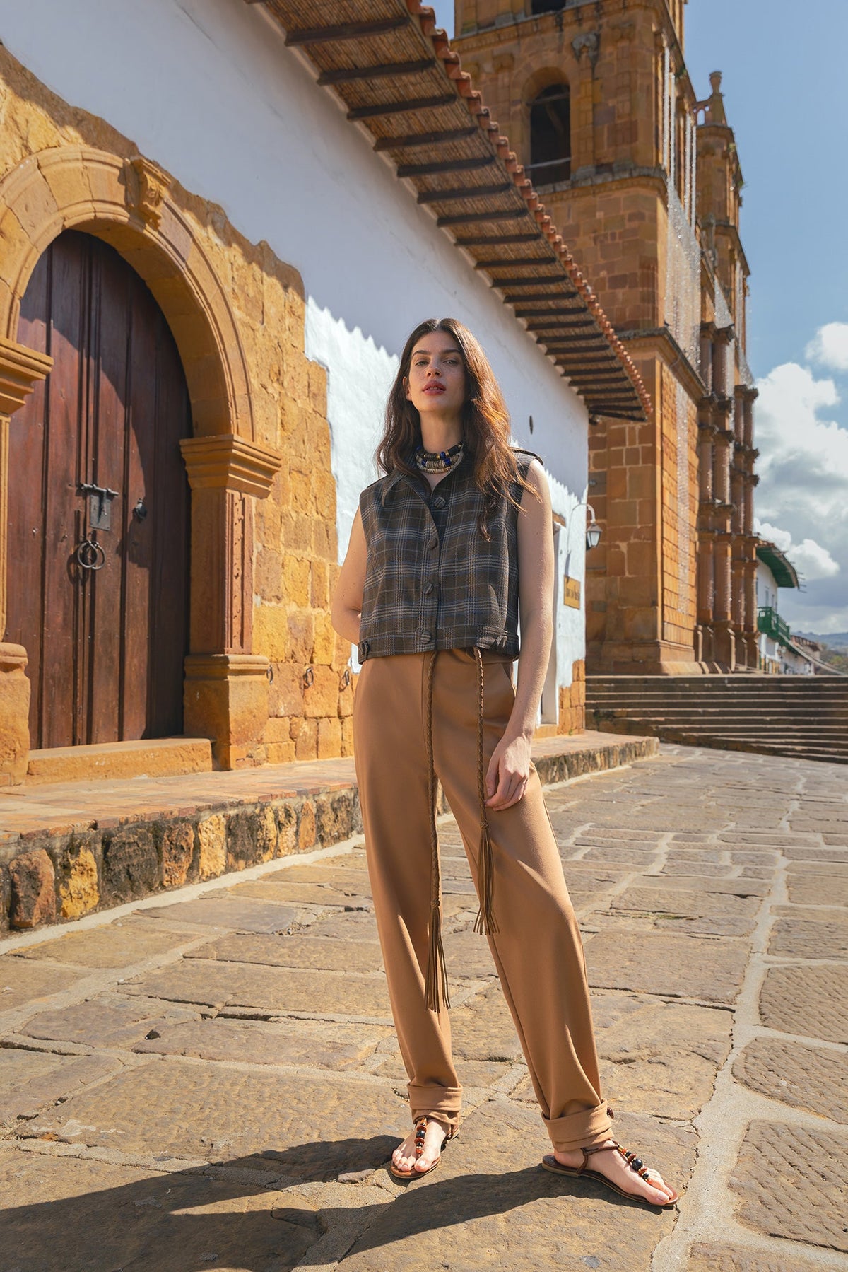 Pantalón Angola Camel