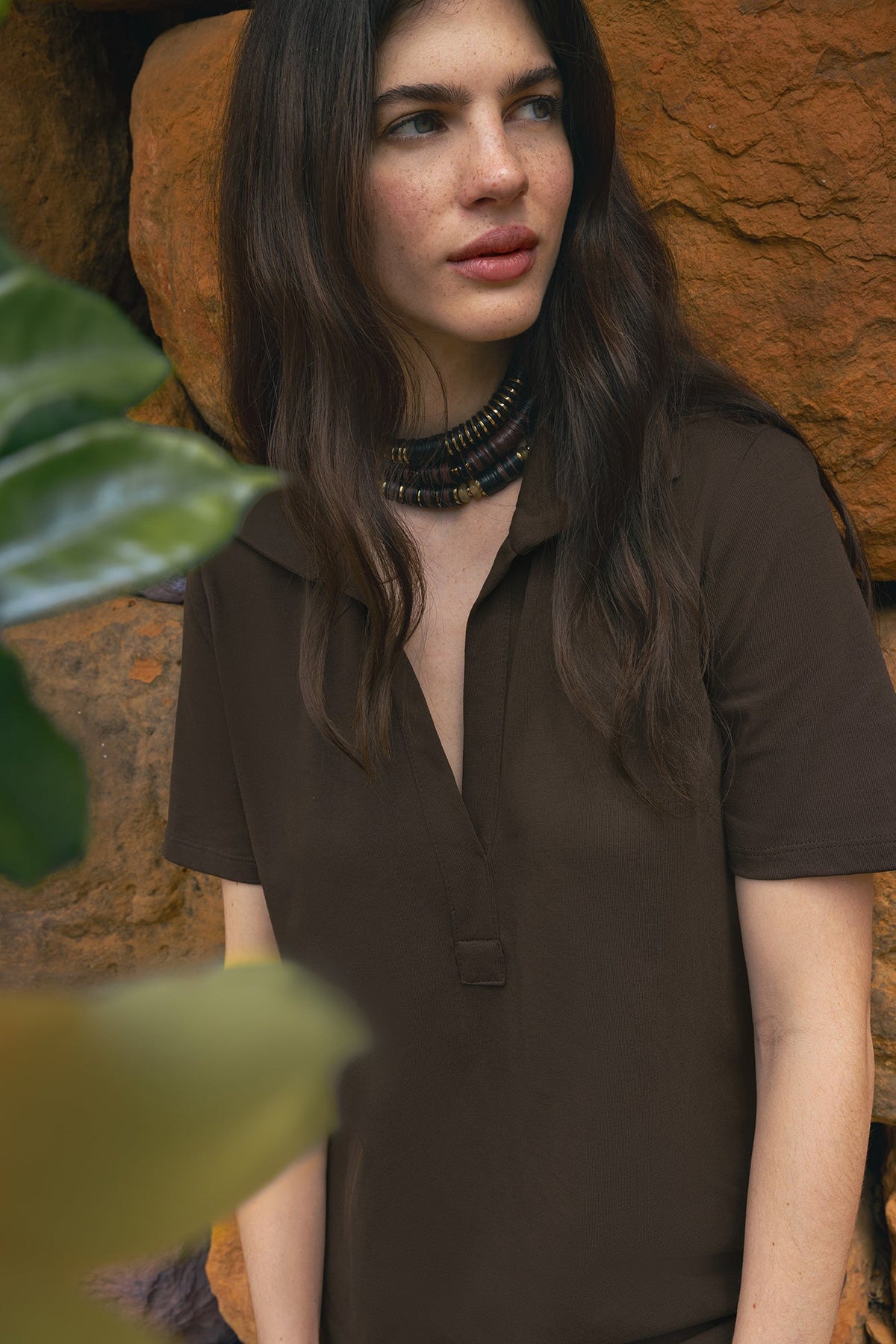 Vestido Lume Earthy Brown