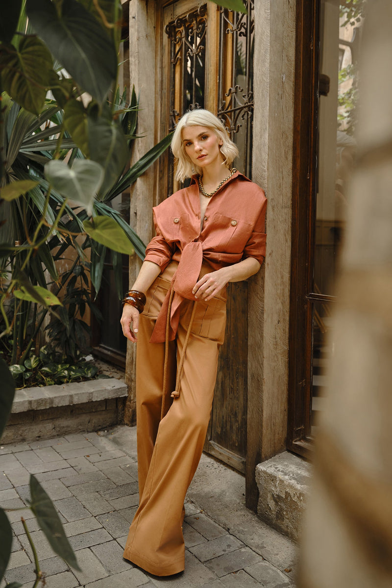 Pantalón Veta Camel