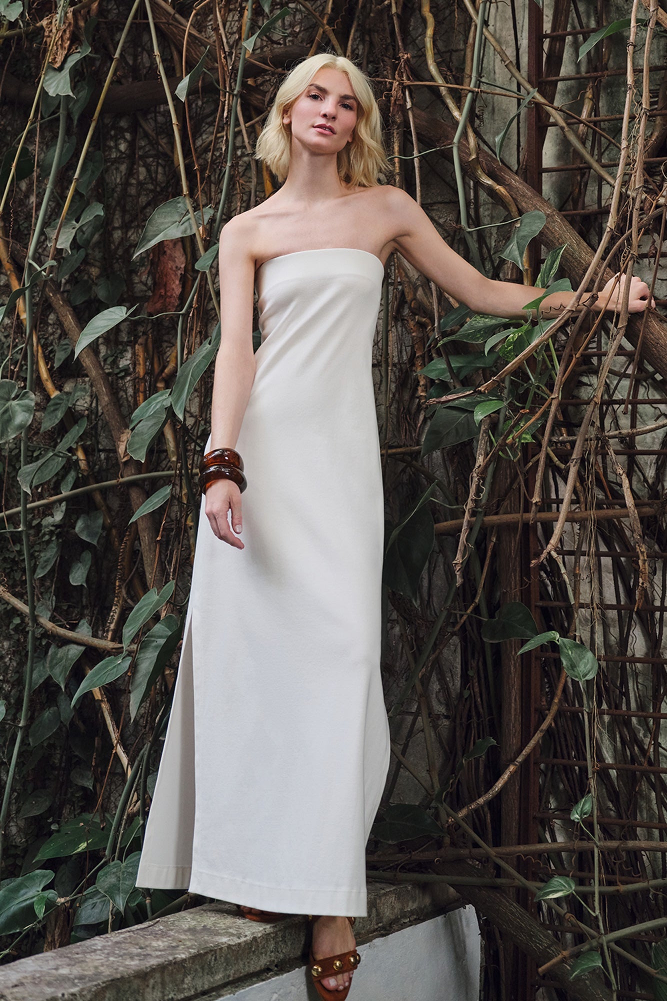 Vestido Vittoria Ivory