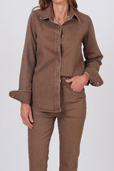 Camisa Eco Chocolate