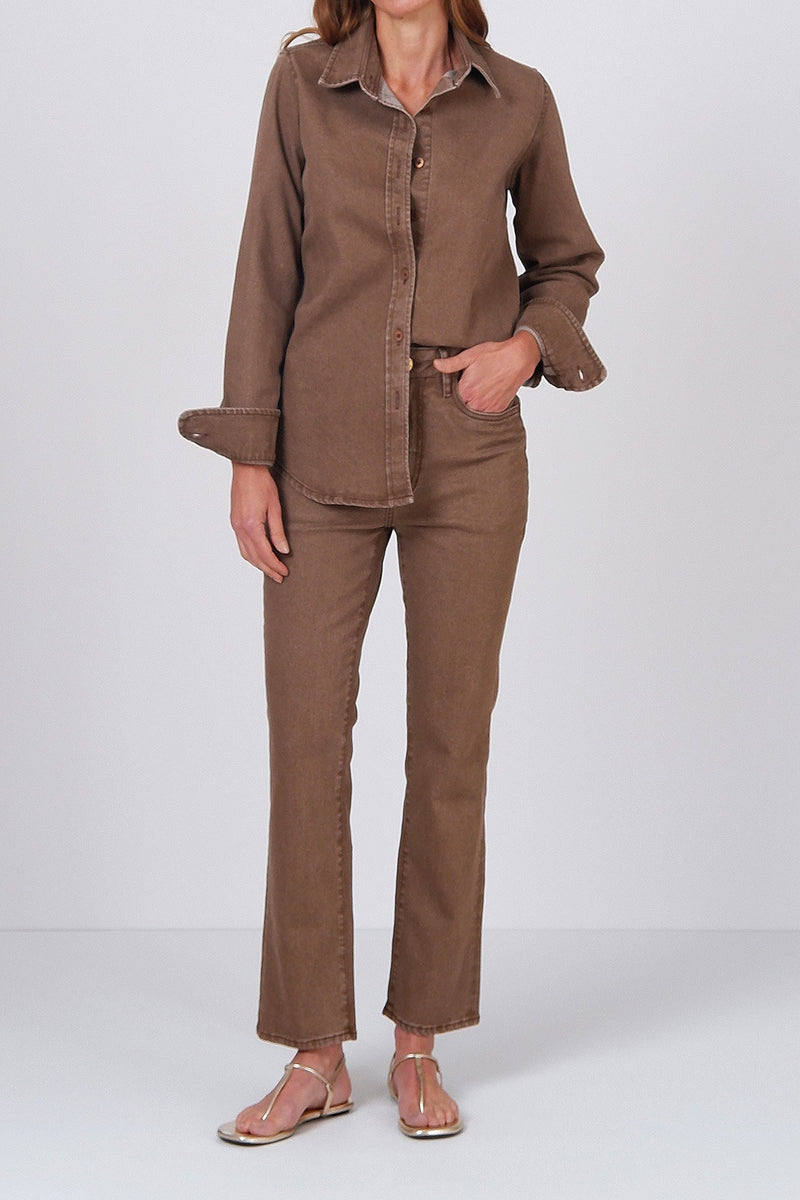 Camisa Eco Chocolate