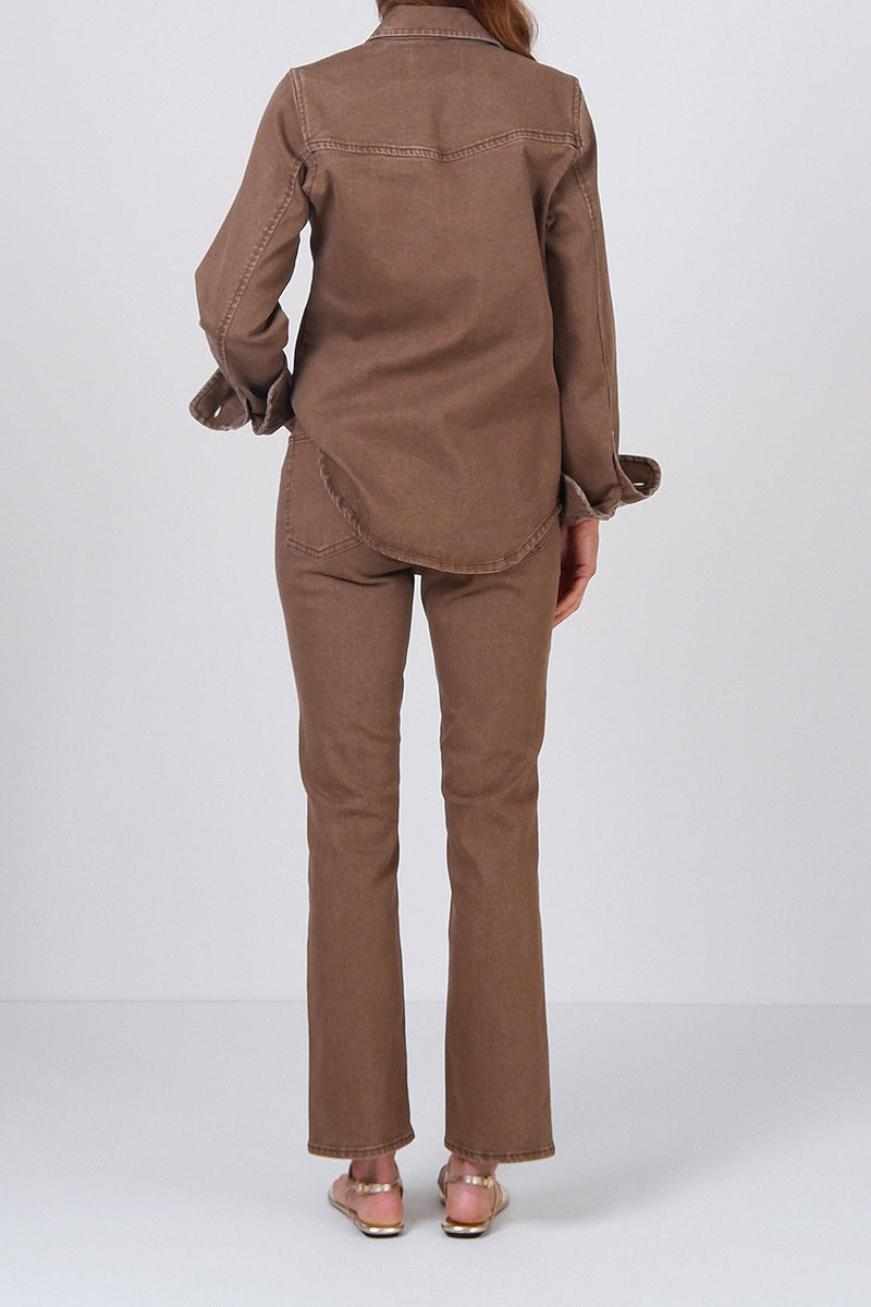 Camisa Eco Chocolate
