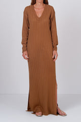 Vestido Latido Camel