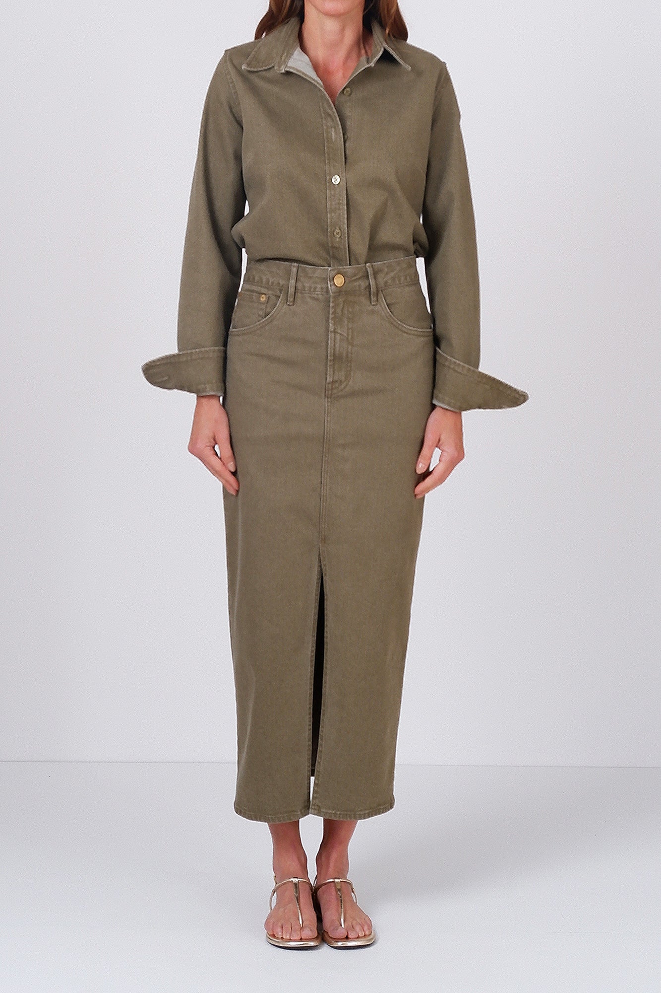 Camisa Eco Verde Oliva