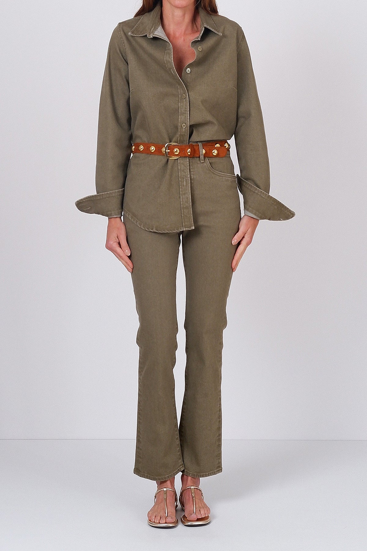 Camisa Eco Verde Oliva