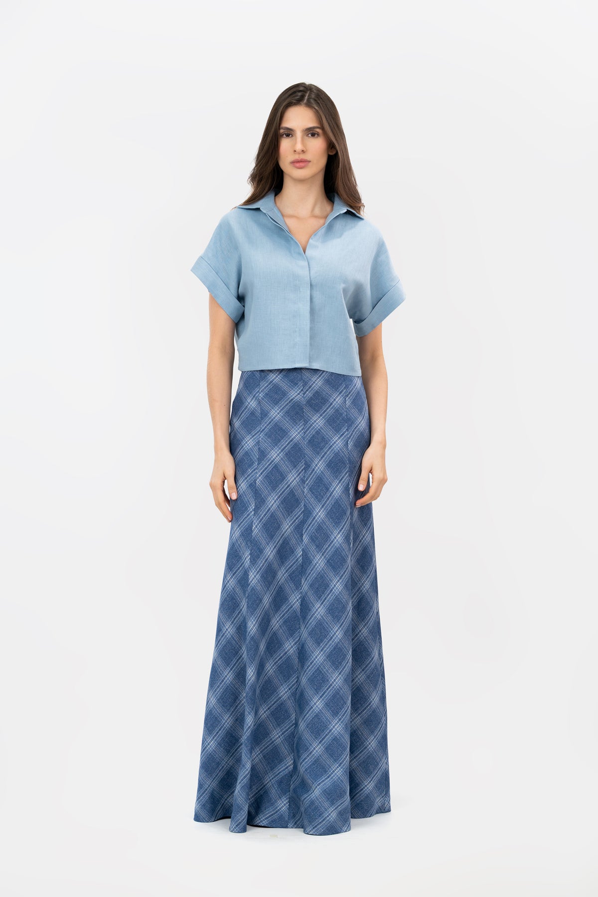 Camisa Ladera Azul Claro