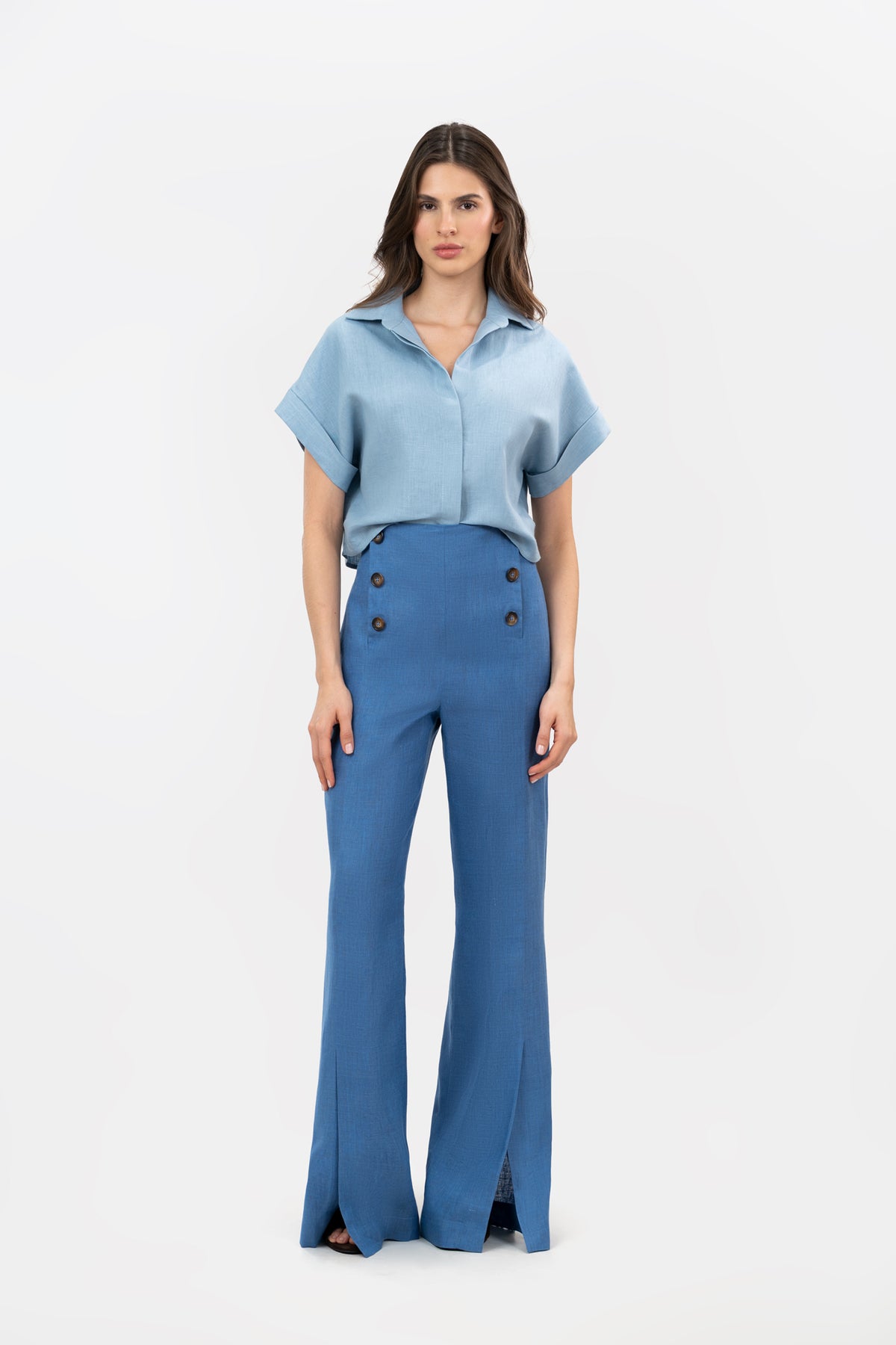 Camisa Ladera Azul Claro