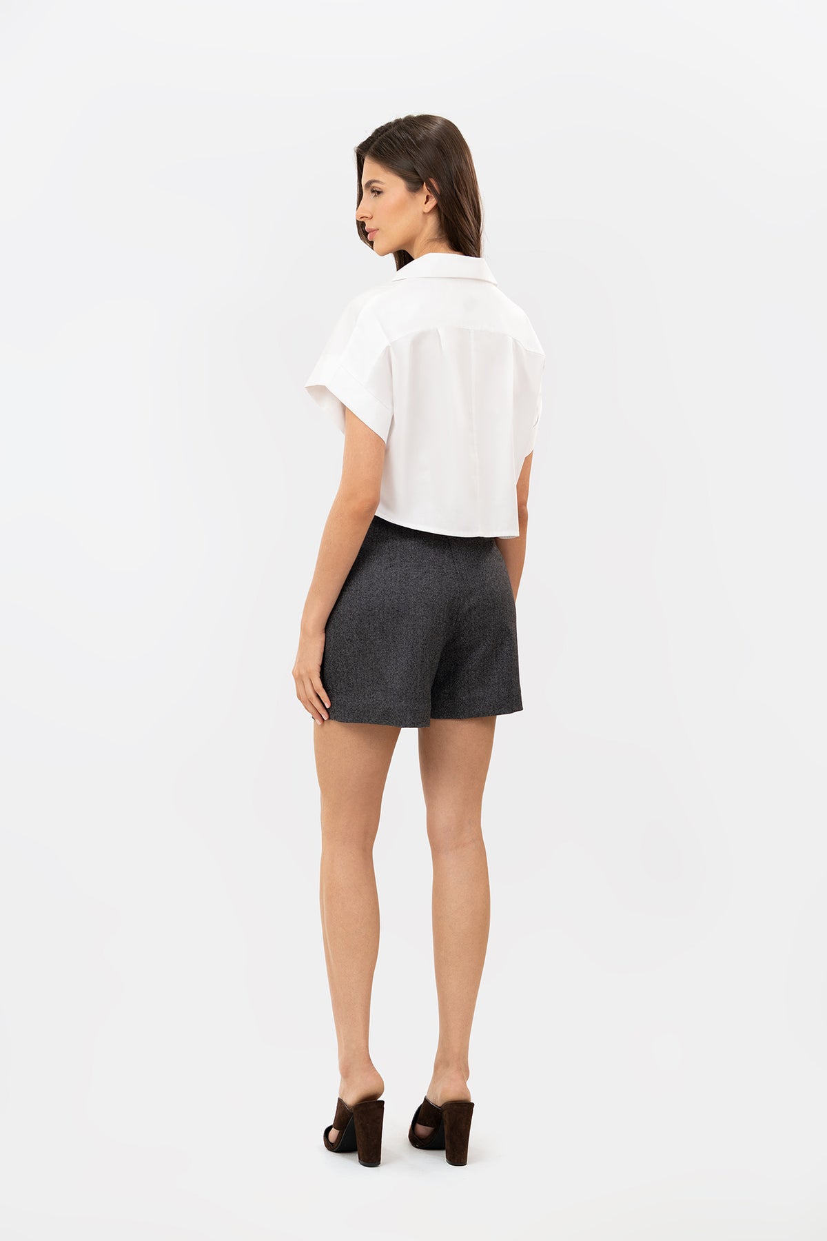 Falda Cinio Gris