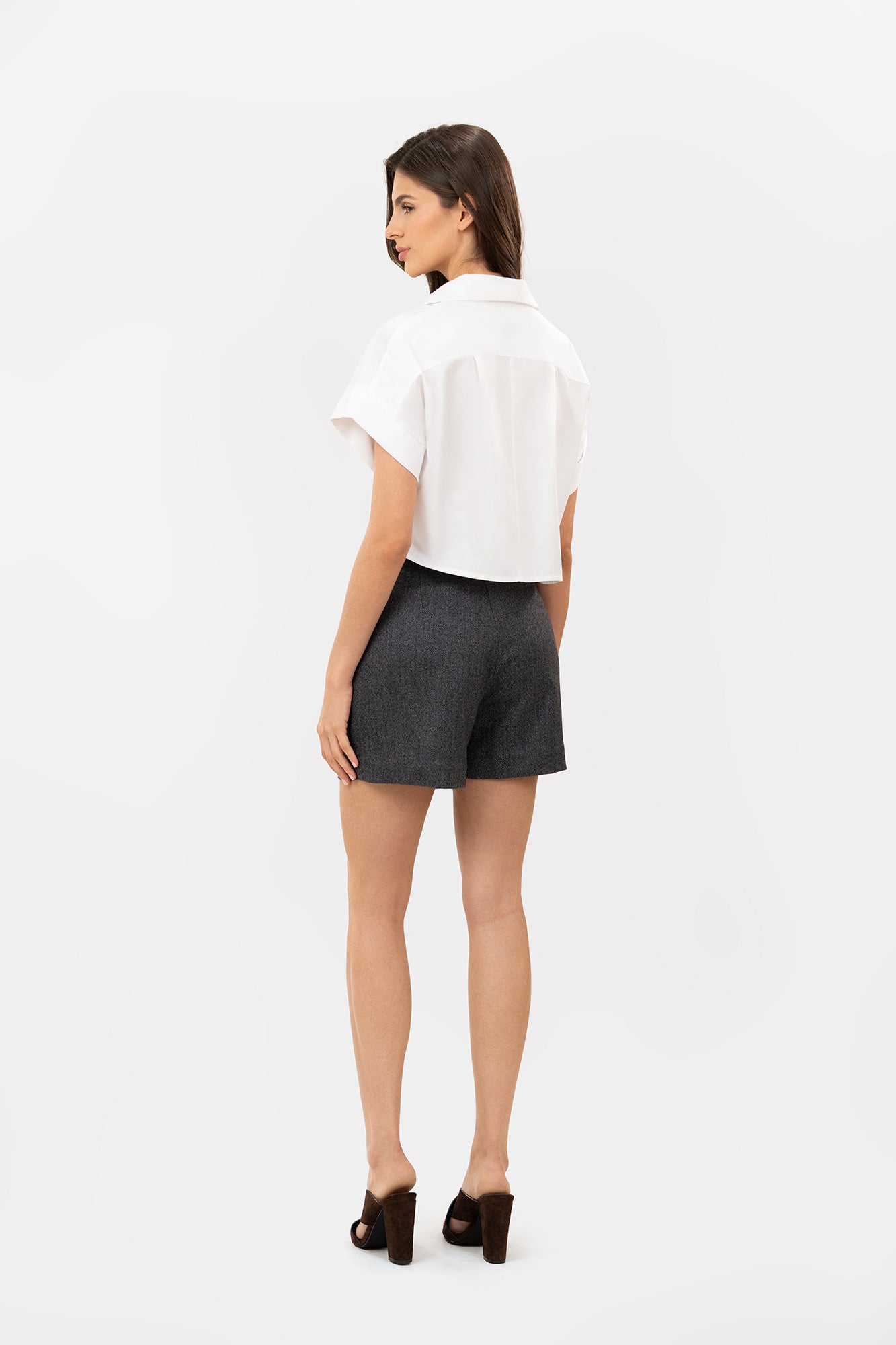 Falda Cinio Gris