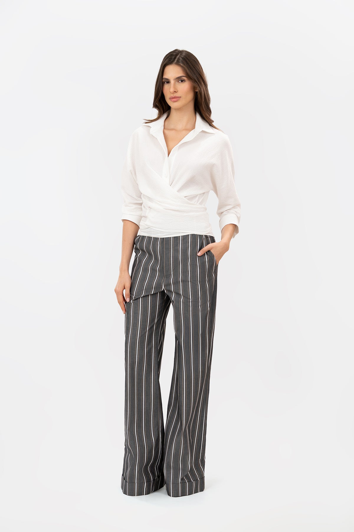 Camisa Solene Ivory