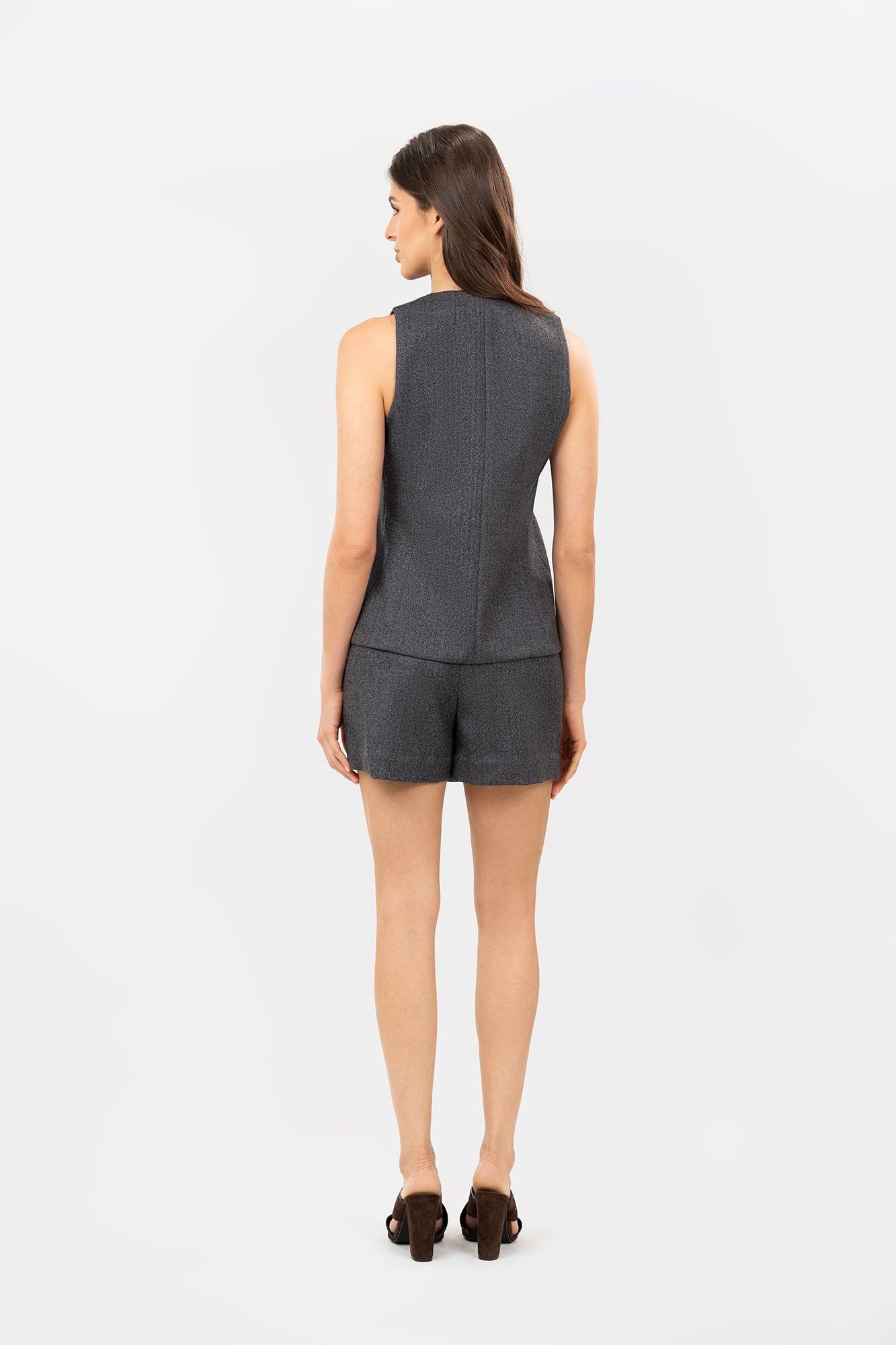 Falda Cinio Gris