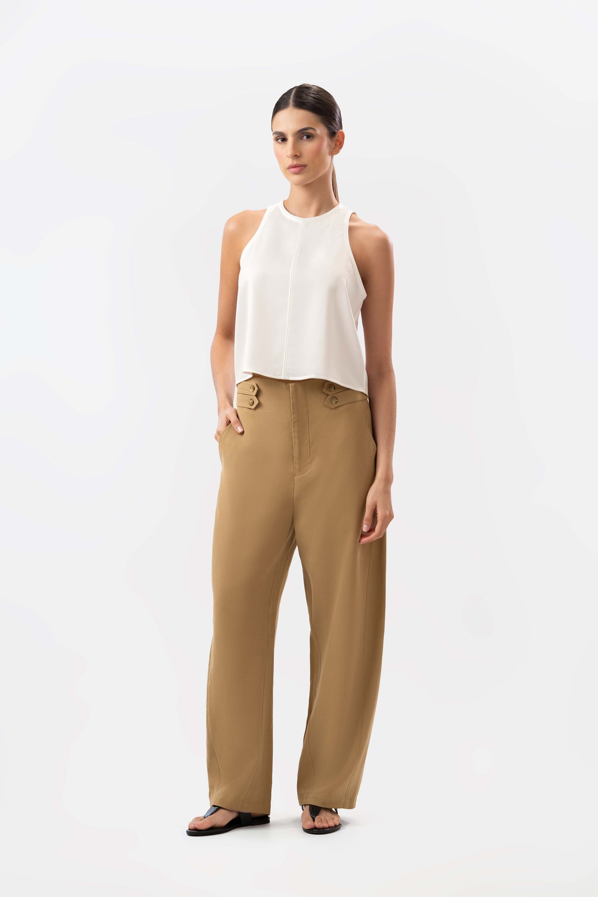 Blusa Martine Ivory