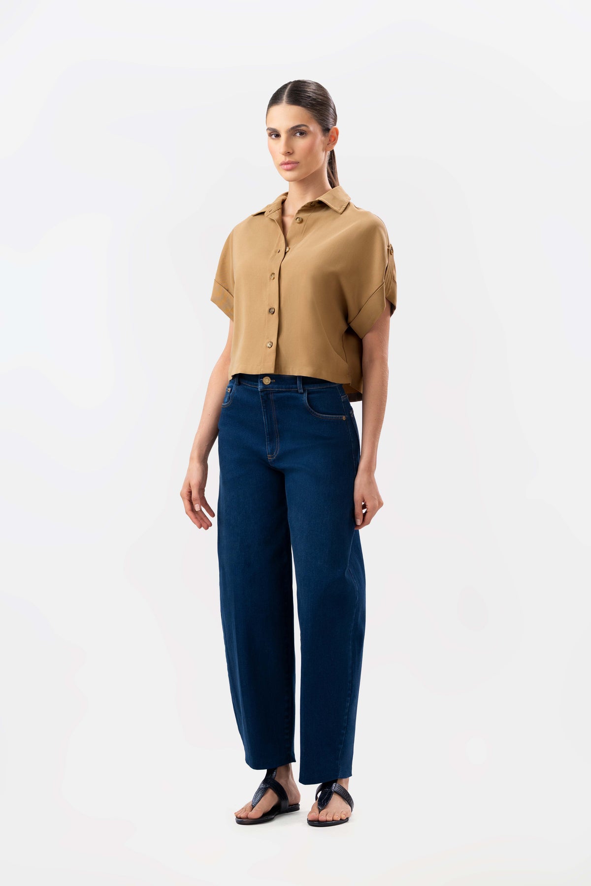 Camisa Odette Khaki