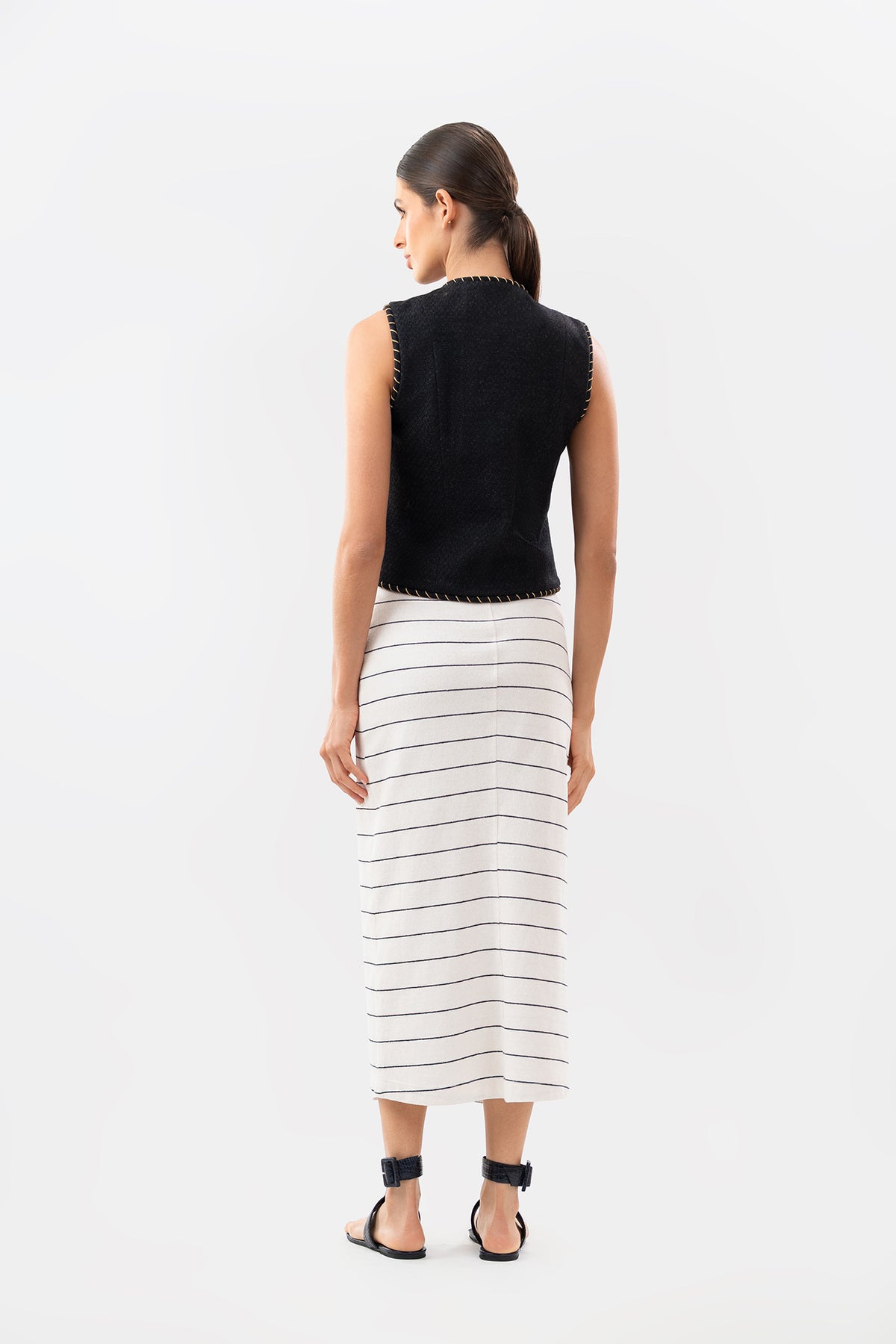 Chaleco Claudine Negro