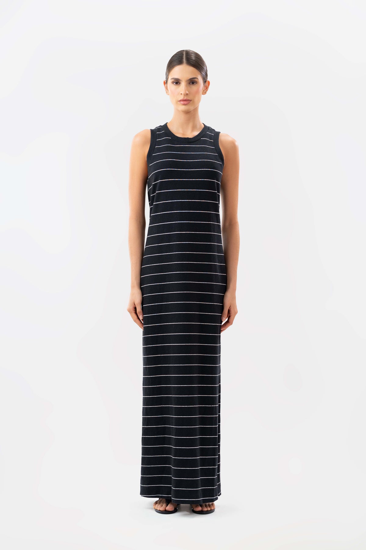 Vestido Simone Negro Ivory