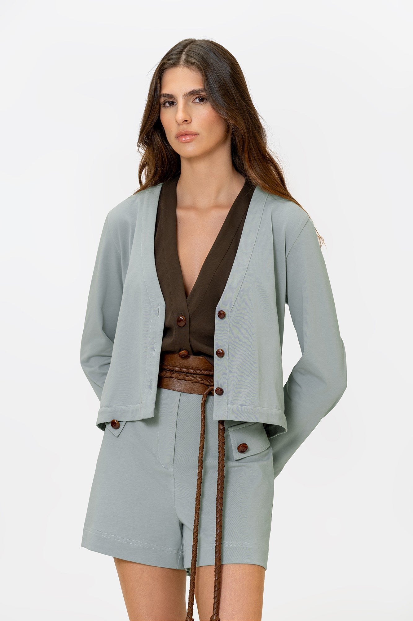 Chaleco Cleo Ice Blue