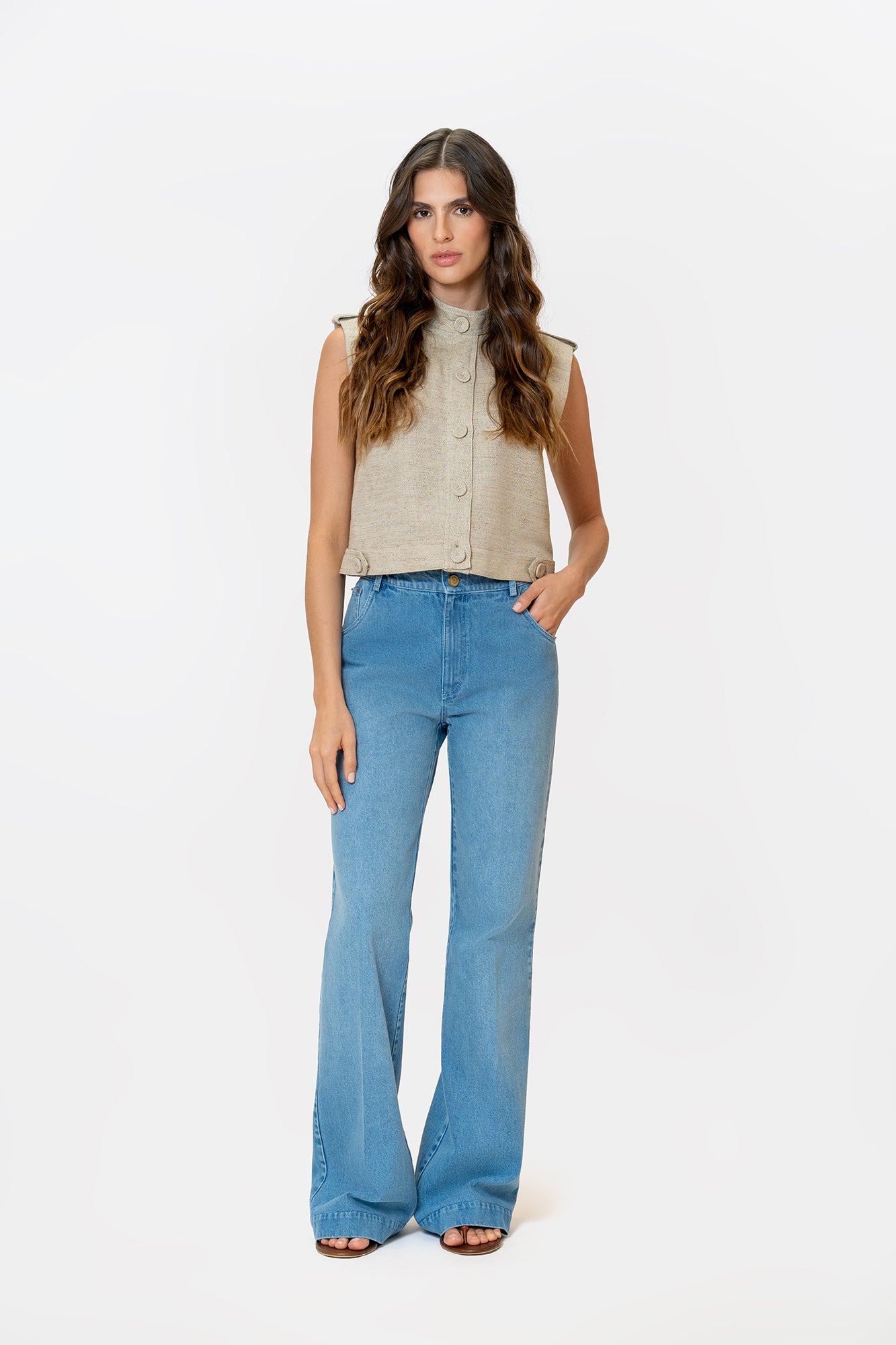 Chaleco Umbral Beige