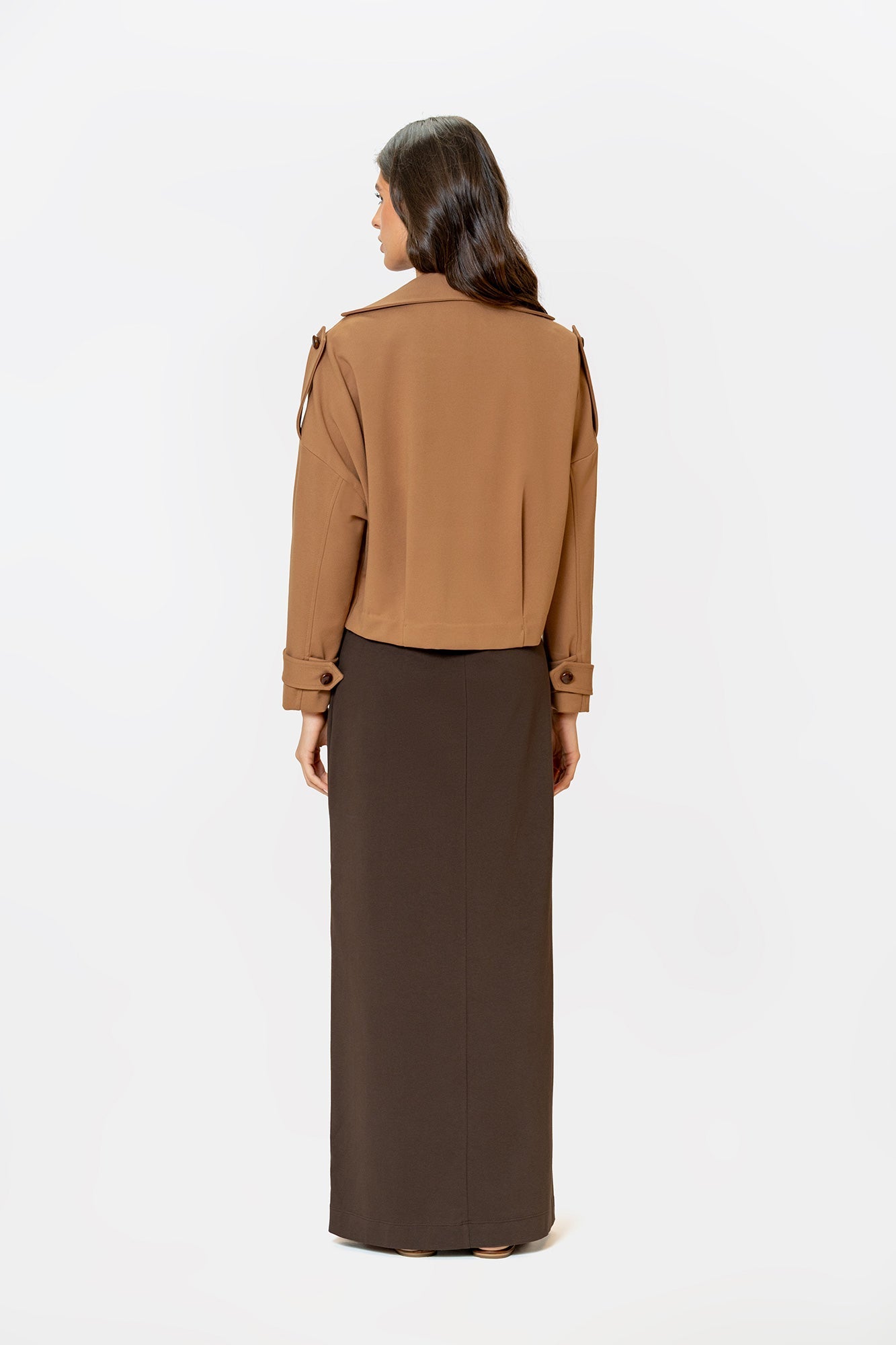 Chaqueta Efecto Camel