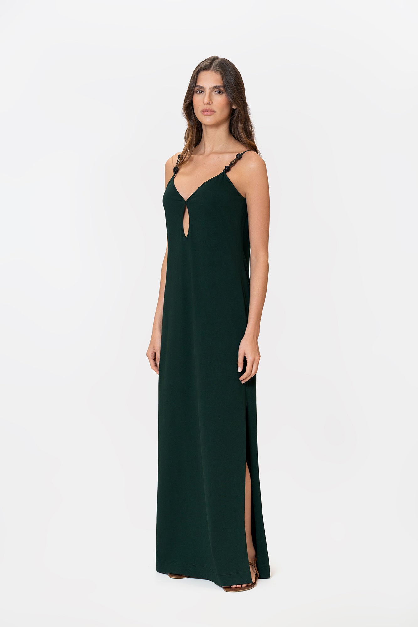 Vestido Prisma Verde Jade