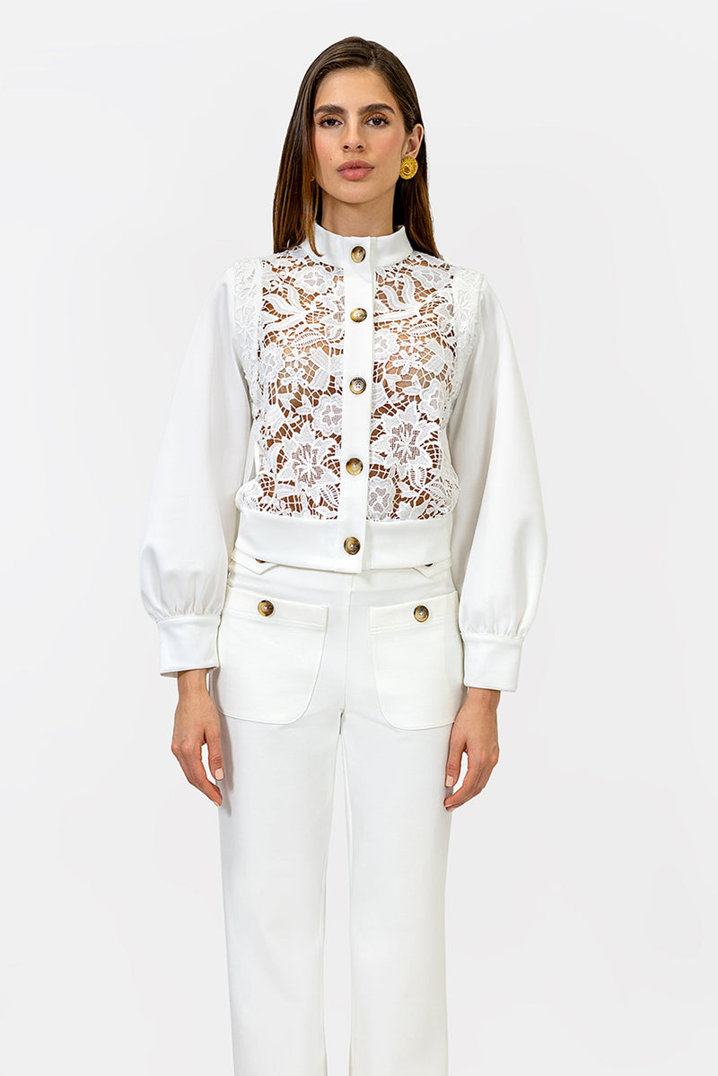 Blusa Orissa Ivory