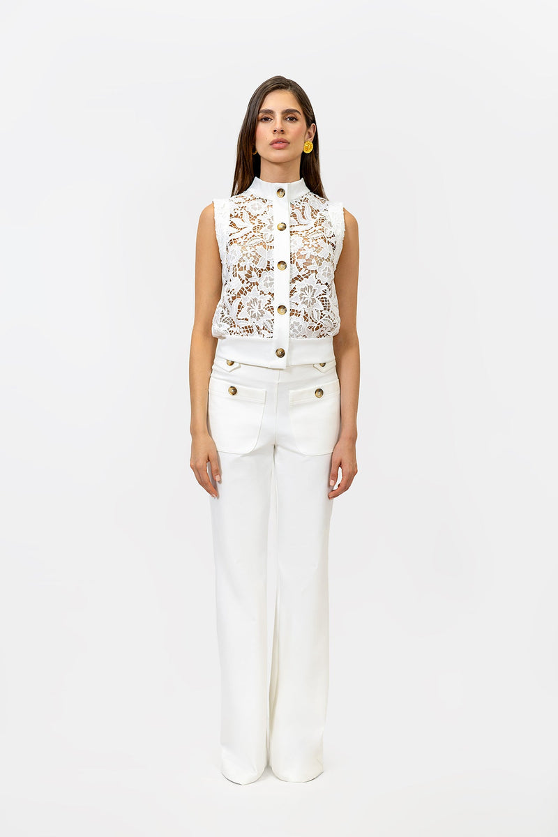 Blusa Orissa Ivory