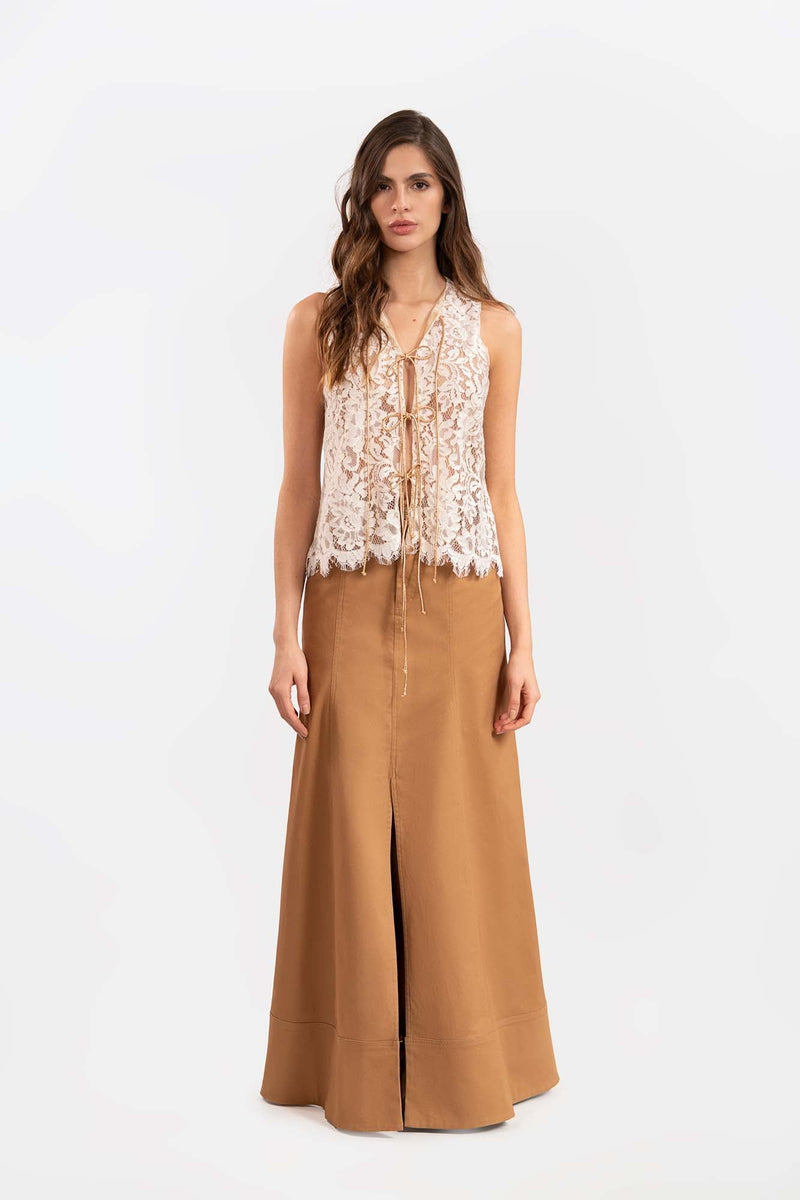 Falda Zénit Camel