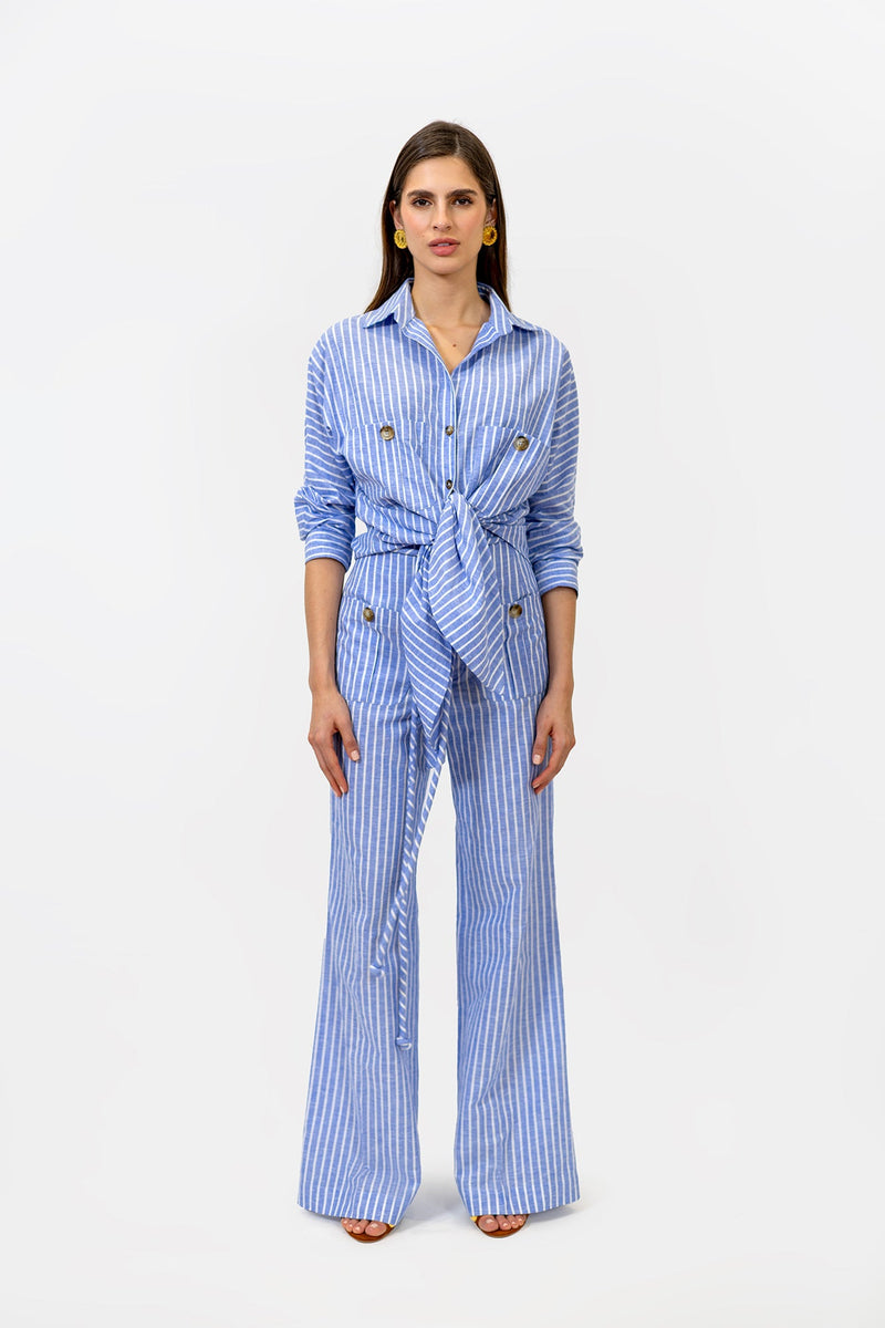 Pantalón Jaipur Rayas Azules