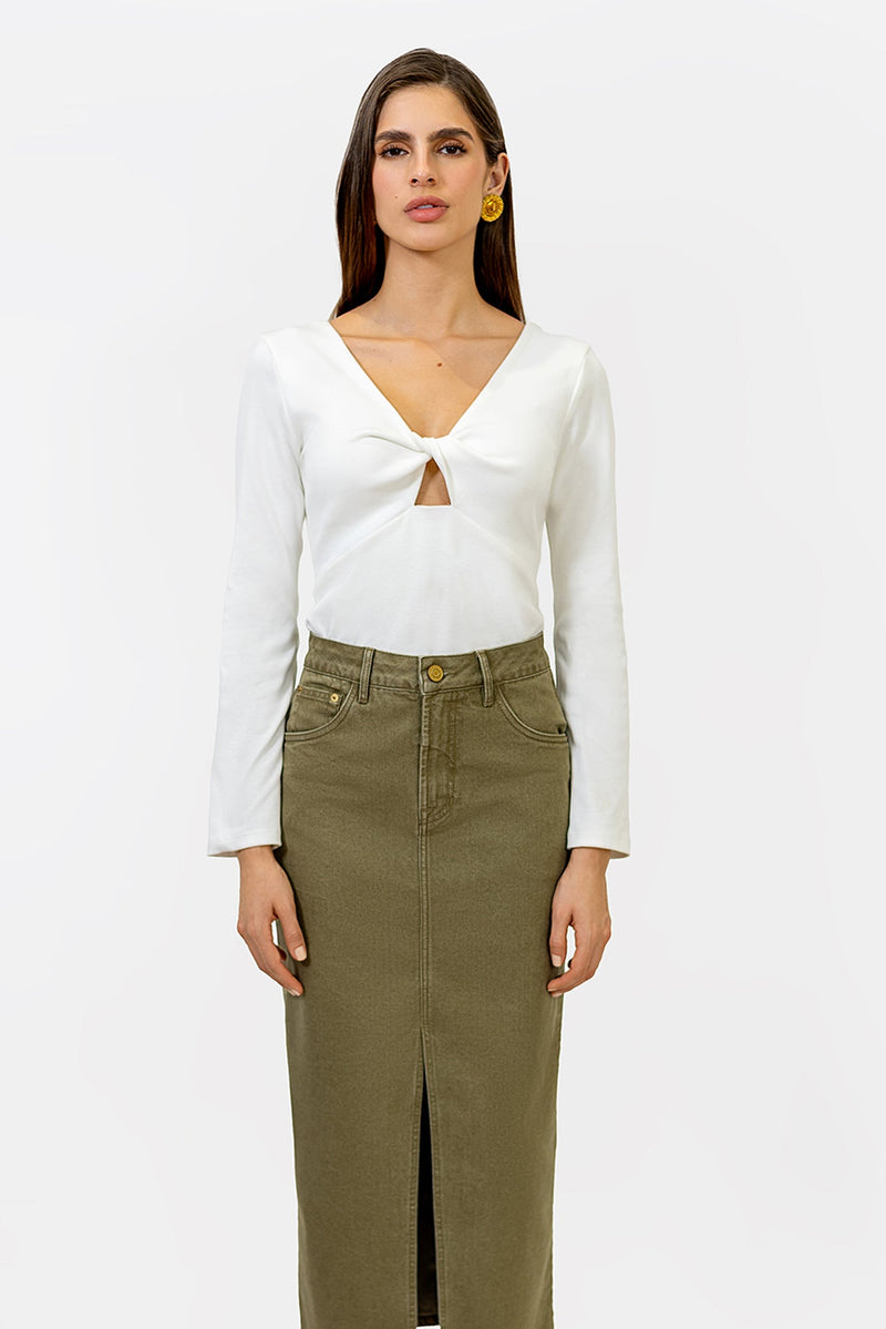 Blusa Sitara Ivory