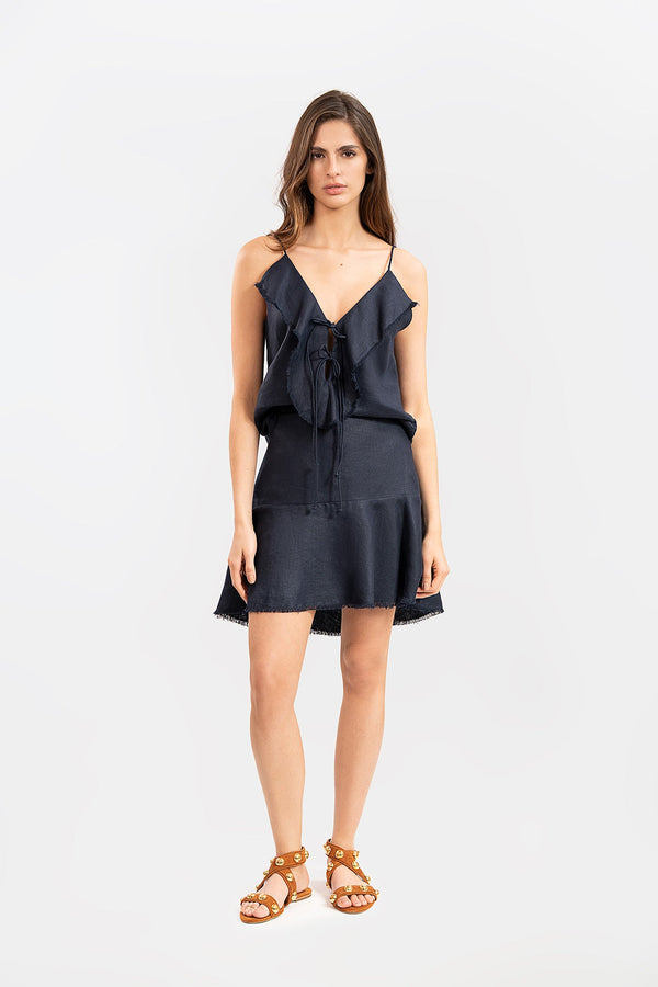 Falda Orilla Azul