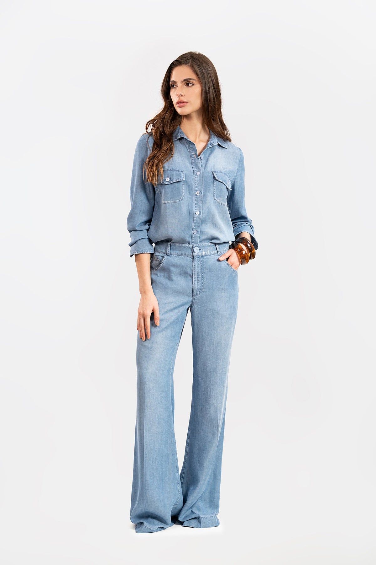 Pantalón Zafiro Azul Claro