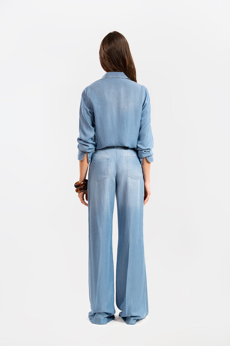 Pantalón Zafiro Azul Claro