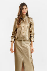 Chaqueta Maya Dorado