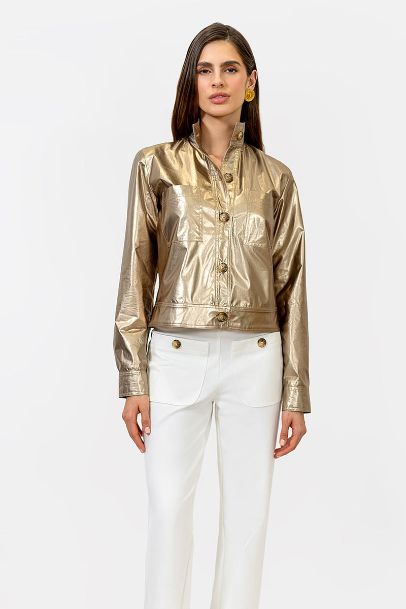 Chaqueta Maya Dorado