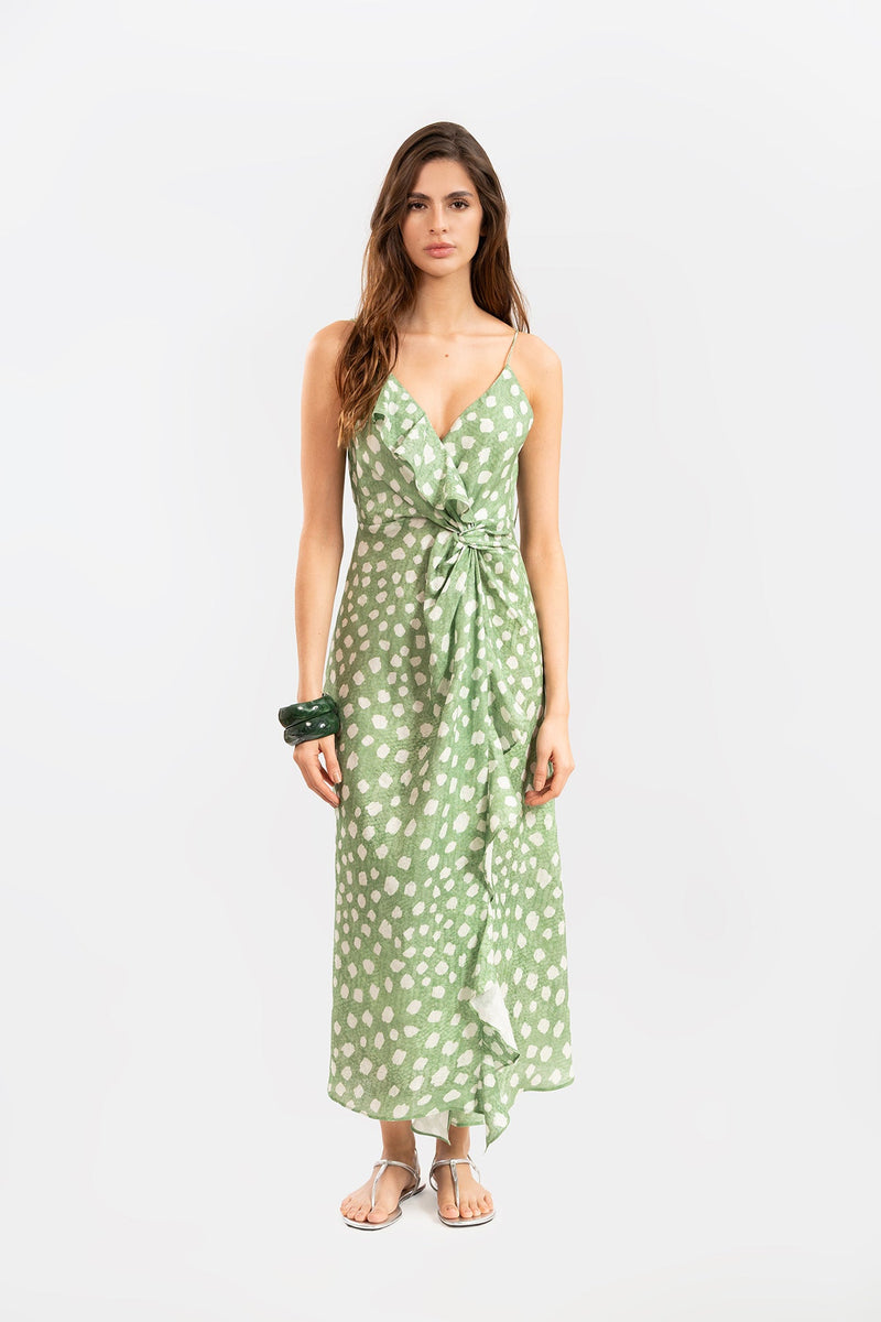 Vestido Aura Wild Dots