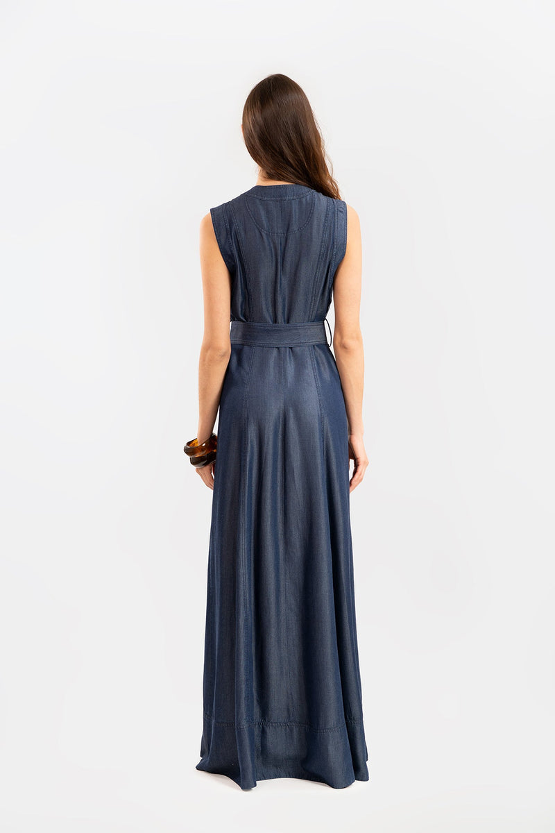 Vestido Indigo Azul