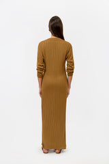 Vestido Latido Camel