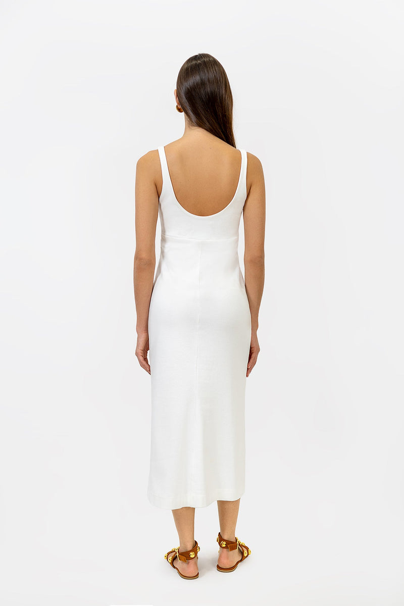 Vestido Lotus Ivory