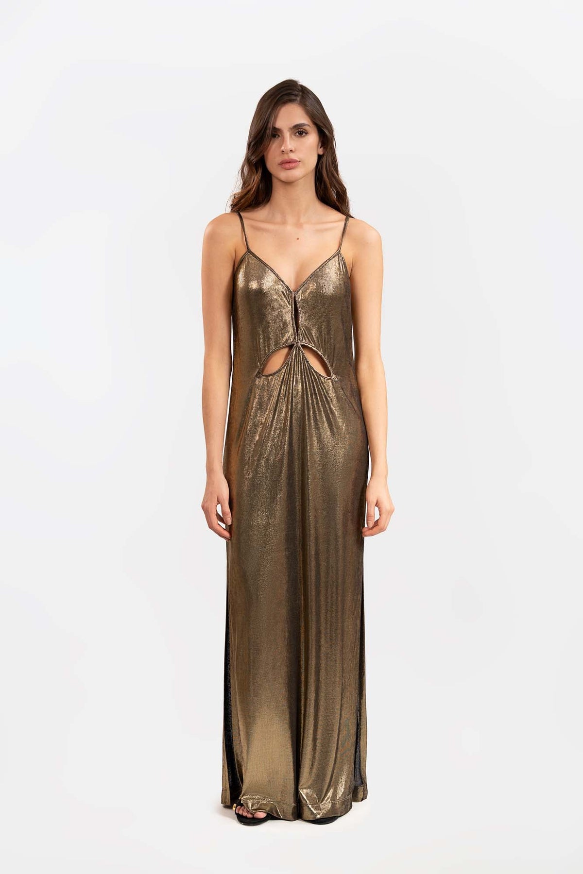 Vestido Maeva Dorado