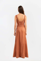 Vestido Versa Bronce