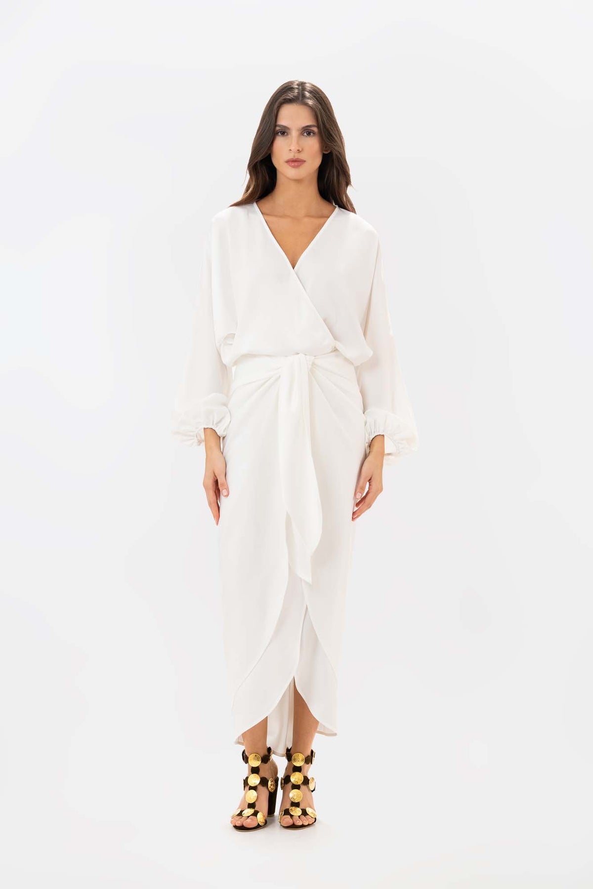 Falda Liora Ivory