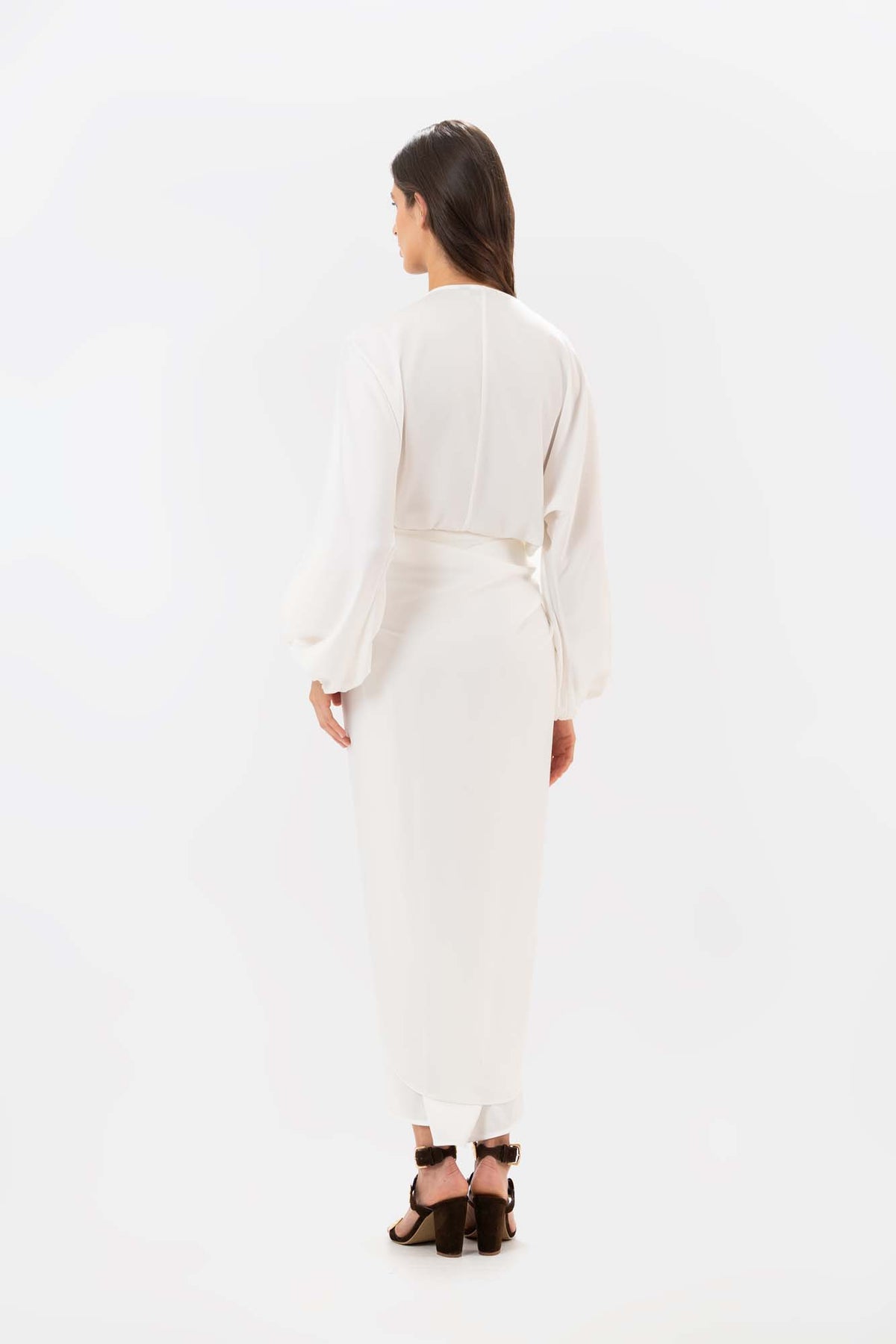 Falda Liora Ivory
