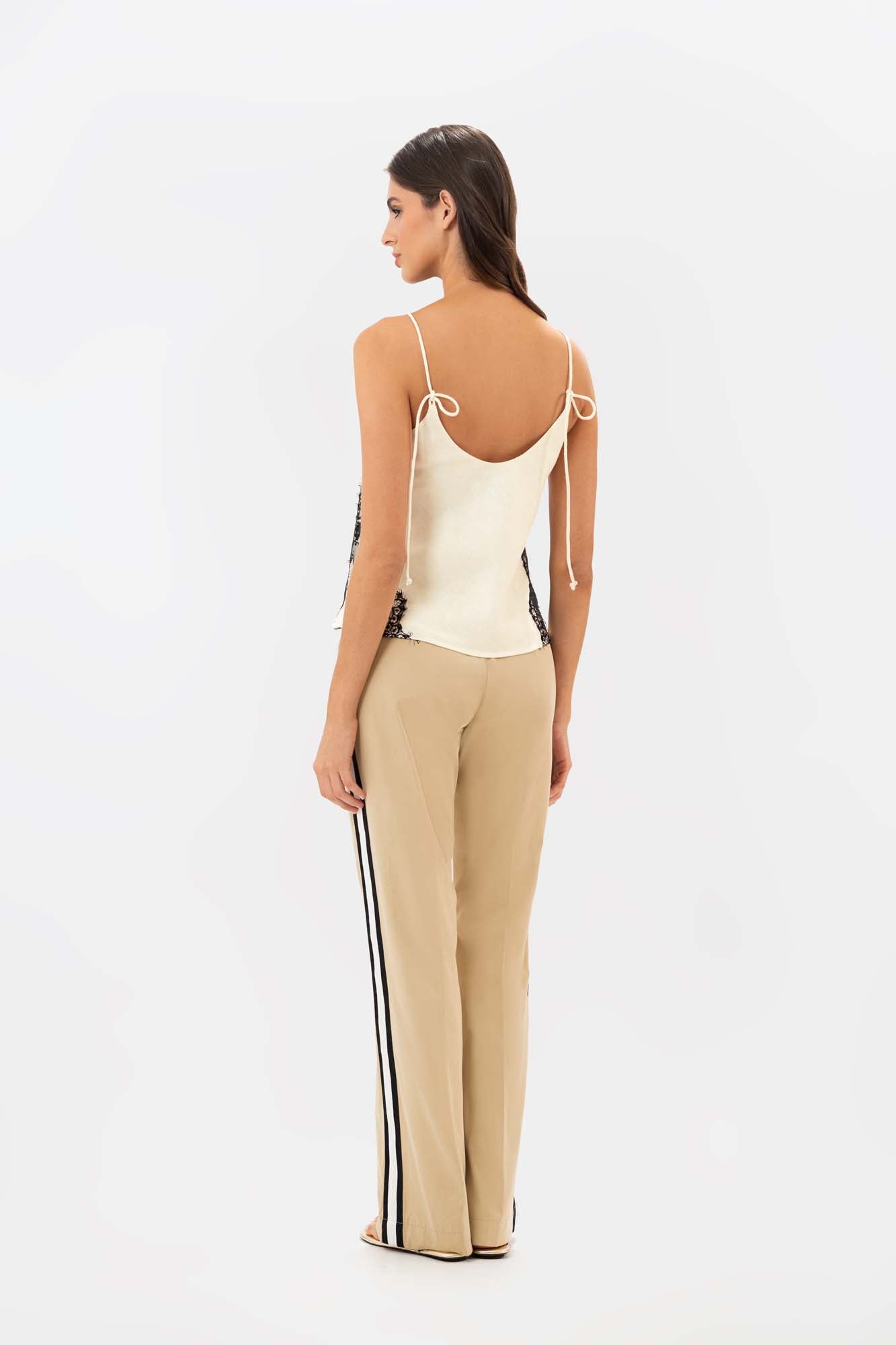 Blusa Siena Ivory Negro